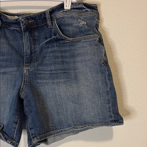 Pilcro and the letterpress hyphen size 32 Classic Blue Jean Shorts - Picture 4 of 7